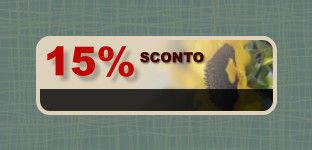 15%  SCONTO
