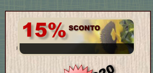 15%  SCONTO